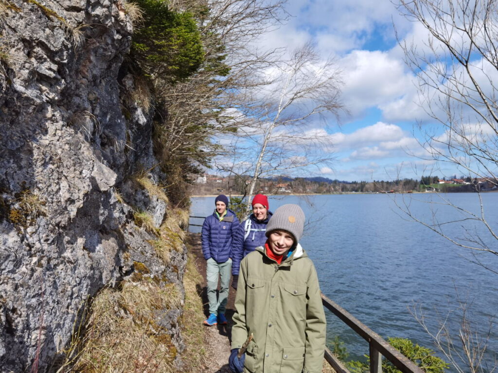 Richtig schön: Vom Weissensee zum Alatsee wandern